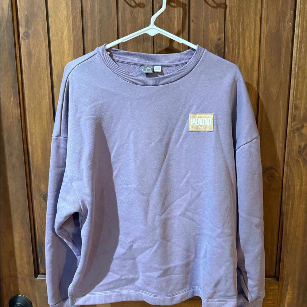 Puma Lavender Crewneck Sweatshirt
